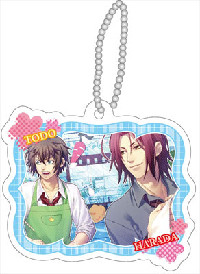 薄桜鬼SSL-sweet school life- リフレクションキーホルダー 藤堂＆原田[コンテンツシード]《在庫切れ》
