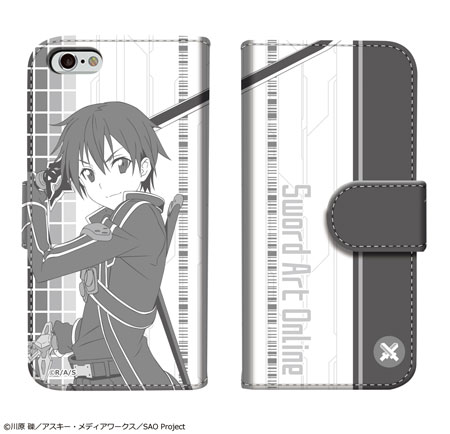 ソードアート オンラインii ダイアリースマホケース For Iphone6 01 キリト 再販 カナリア 在庫切れ