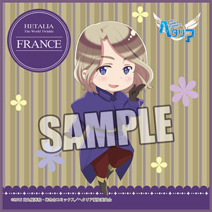 ヘタリア The World Twinkle マイクロファイバーミニタオル「フランス」[ブロッコリー]《取り寄せ※暫定》