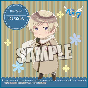 ヘタリア The World Twinkle マイクロファイバーミニタオル「ロシア」[ブロッコリー]《取り寄せ※暫定》