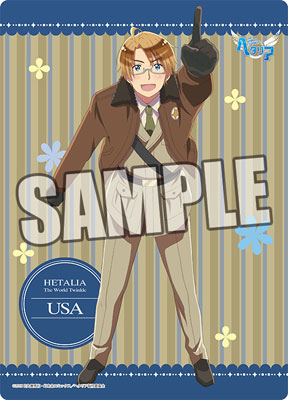 ヘタリア The World Twinkle B5クリア下敷き「アメリカ」[ブロッコリー]《在庫切れ》