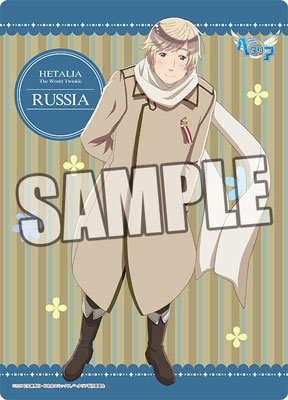 ヘタリア The World Twinkle B5クリア下敷き「ロシア」[ブロッコリー]《在庫切れ》