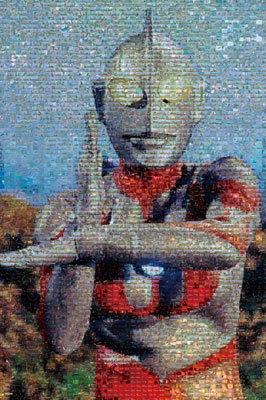 ジグソーパズル ウルトラマン モザイクアート 1000ピース（1000-538