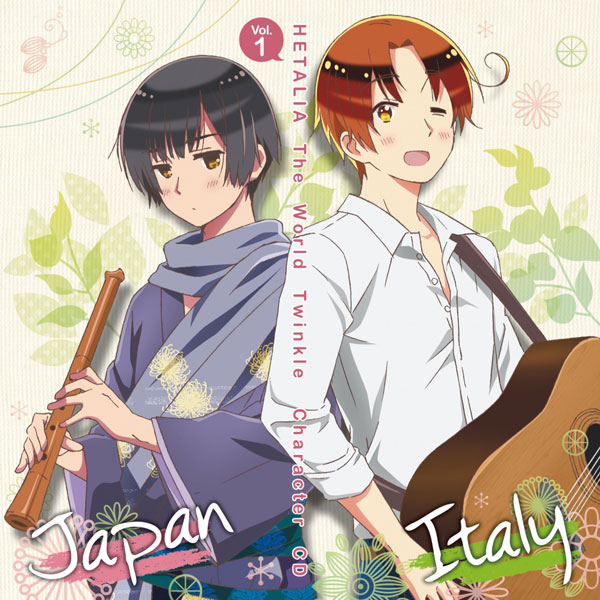 CD アニメ「ヘタリア The World Twinkle」キャラクターCD Vol.1 / イタリア(CV：浪川大輔)、日本(CV：高橋広樹)[メディアファクトリー]《在庫切れ》