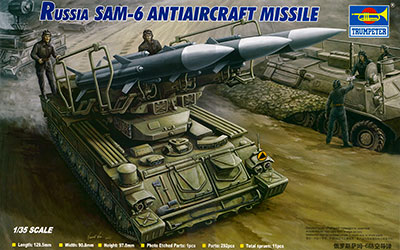 1/35 ソビエト軍 SAM-6 地対空ミサイル ゲインフル プラモデル