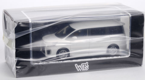 90VOXY ホワイト ミニカー 1/43スケール 1/43 VOXY ZS ホワイトパールクリスタルシャイン[WIT'S]《在庫切れ》