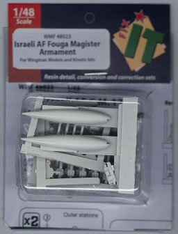 フィックスイット！ 1/48 イスラエル空軍 フーガマジスター武器セット[ウイングマンモデル]《取り寄せ※暫定》