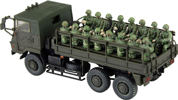 1/72 ミリタリーモデルキット No.12 陸上自衛隊 73式大型トラック 3t半
