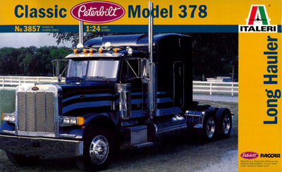 1 24 Peterbilt 378 Long Hauler プラモデル 再販 イタレリ 在庫切れ