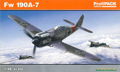 プロフィパック 1/48 フォッケウルフ Fw190A-7 プラモデル