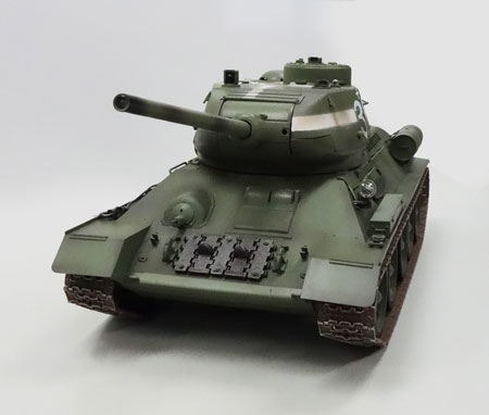 2.4GHz R/C 1/16対戦戦車 T34/85 (赤外線バトルシステム付)[童友社