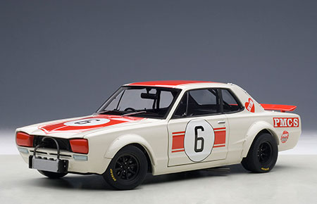 1/18 日産 スカイライン GT-R (KPGC10) レースカー 1971 #6 (日本 