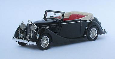 1/43 ジャガー MkIV 2ドア ドロップヘッドクーペ ブラック＆レッド[センチュリードラゴン]《在庫切れ》