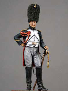 54mm ナポレオニック ヴァグラムの戦い(1809.JULY)榴弾兵(立像)（再販）[ニムロッド]《在庫切れ》