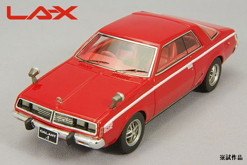 1/43 三菱 ギャラン ラムダ GSR 1976年 レッド[LA-X]《在庫切れ》
