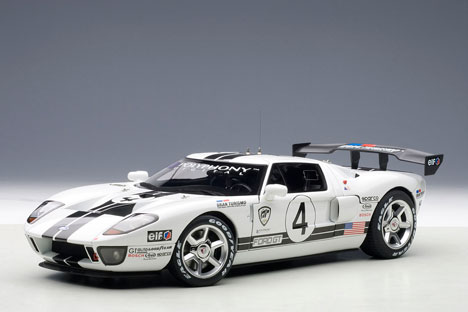 1/18 フォード GT LM レースカー スペックII (ホワイト)（再販