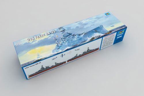 トランペッター 1/350 アメリカ海軍戦艦 BB-35 テキサス プラモデル 1/350 アメリカ海軍戦艦 BB-35 テキサス プラモデル[トランペッター
