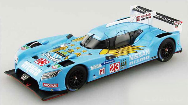 エブロ 1/43 NISSAN GT-R LM NISMO 2015 MANCHESTER CITY FC 完成品