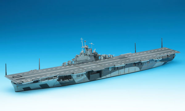 1/700 ウォーターライン アメリカ 航空母艦 ヨークタウンII プラモデル