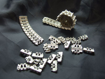 シタデルトラック 1/35 八九式中戦車用 メタル連結可動履帯 「スクエア