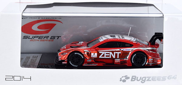 バグジーズ64 1/64 ZENT CERUMO RC F No.1 SUPER GT 2014[バグジーズ ...
