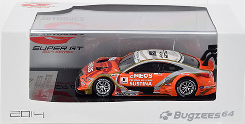 激レア 1/64 バグジーズ ENEOS SUSTINA RC F 2014 バグジーズ64 1/64 ENEOS SUSTINA RC F No.6 SUPER GT 2014[バグジーズ