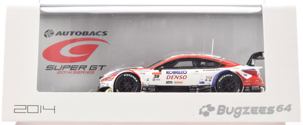バグジーズ64 1/64 DENSO KOBELCO SARD RC F No.39 SUPER GT 2014