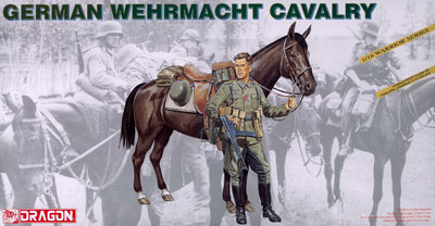 1/16 WW.II ドイツ国防軍 騎兵＆軍馬 プラモデル（再販