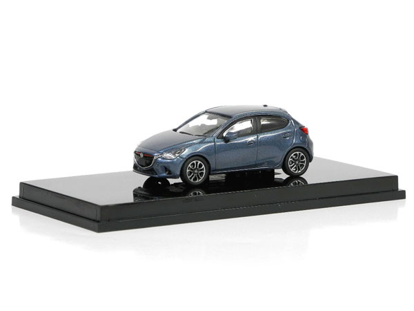 1/64 MAZDA DEMIO (2014) ブルーリフレックスマイカ[オーバーステア
