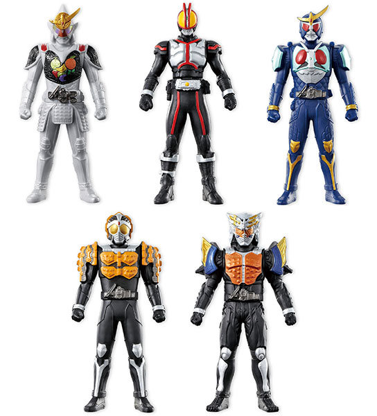 ソフビヒーロー 仮面ライダー 極アームズ降臨！！編 10個入りBOX（食玩 ソフビヒーロー仮面ライダー極アームズ降臨編01-04全4種類セット 新品
