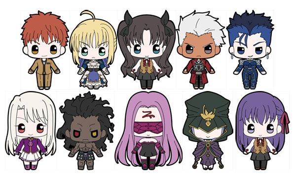 Fate/stay night [Unlimited Blade Works] 萌えっ娘トレーディングラバーストラップ 10個入りBOX[ペンギンパレード]《在庫切れ》