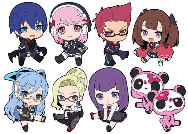 GUNSLINGER GIRL にいてんごむっ！ラバスト　全6種セット GUNSLINGER GIRL にいてんごむっ！ラバスト 全6種セット も*ぎ様