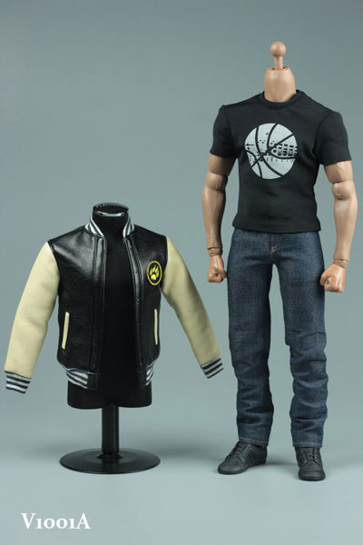 1/6スケール アウトフィットセット レザージャケット＆ジーンズ(V1001A