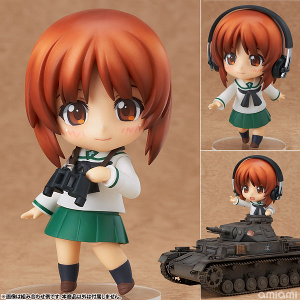 ねんどろいど ガールズ＆パンツァー 西住みほ（GOOD SMILE ONLINE SHOP予約特典：車内風台座+イスセット 付）