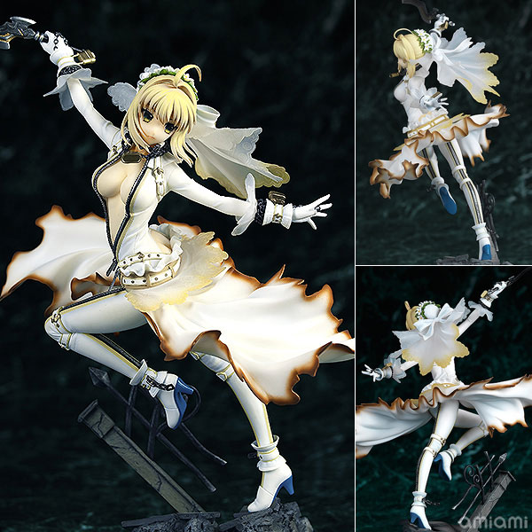 セイバー・ブライド Fate/EXTRA CCC(フェイト/エクストラ CCC) 1/7 完成品 フィギュア 双翼社