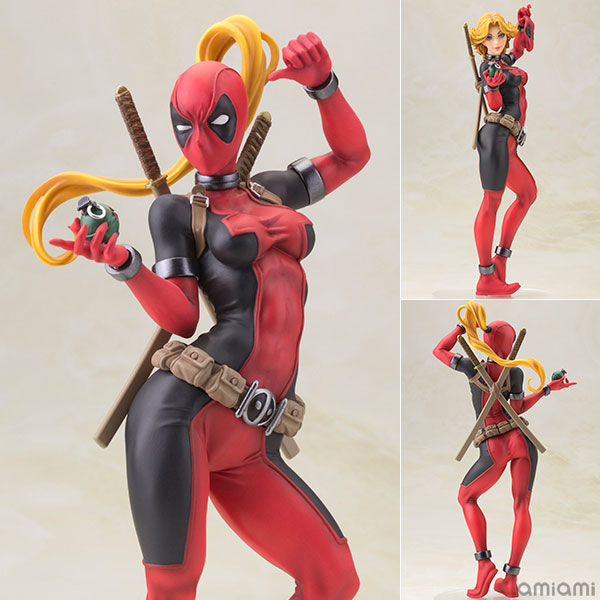 Marvel美少女 Marvel Universe レディ デッドプール 1 7 完成品フィギュア