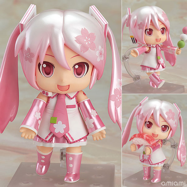 【中古】【特典】ねんどろいど キャラクター・ボーカル・シリーズ01 初音ミク 桜ミクダヨー（GOOD SMILE ONLINE SHOP予約特典 付）[グッドスマイルカンパニー]