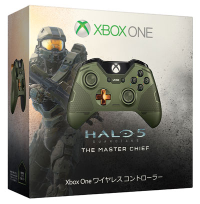 Xbox One ワイヤレス コントローラー(マスターチーフ)(同梱特典