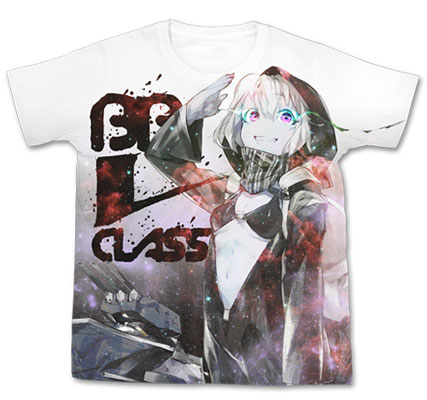 艦隊これくしょん -艦これ- (原作) 戦艦レ級フルグラフィックTシャツ/ホワイト-L[コスパ]《在庫切れ》