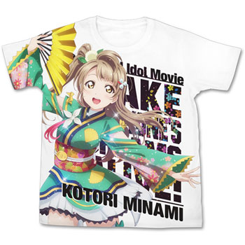 ラブライブ！The School Idol Movie 劇場版 南ことり フルグラフィックTシャツ/ホワイト-S[コスパ]《在庫切れ》