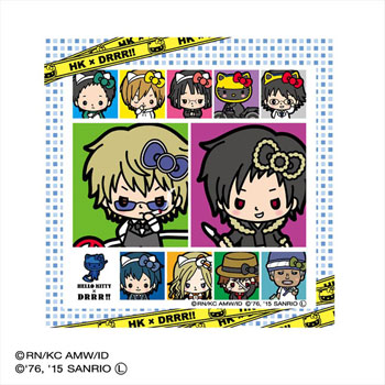 HELLO KITTY × DRRR！！ ブロックメモ 02 集合[あすなろ舎]《在庫切れ》