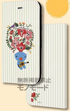 Penelope tete en l’air iPhone6対応フリップケース スローライフペネロペ(ストライプ)(MPE-03A)[グルマンディーズ]《在庫切れ》