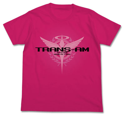 機動戦士ガンダム00 トランザムTシャツ/トロピカルピンク-M（再販）[コスパ]《１１月予約》