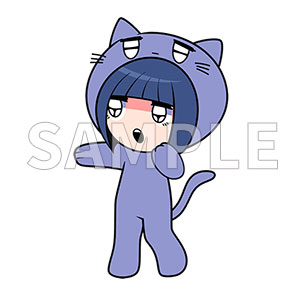 メンヘラチャン ビッグキーホルダーNo.12(サブカルチャン・きぐるみA