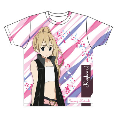 アニまるっ！限定けいおんフルカラーTシャツ律XL