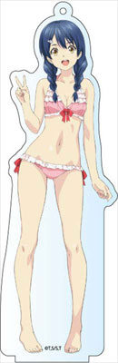【美品】食戟のソーマ　デカアクリルスタンド　田所恵　水着 グッズ: 食戟のソーマ デカアクリルスタンド 田所恵 【2015年8月