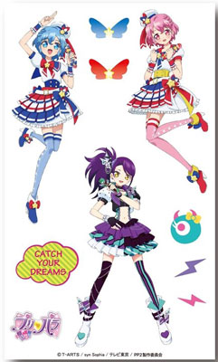 プリパラ ウォールステッカー B/ドレッシングパフェ