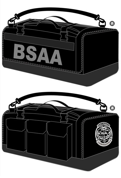 貴重！！バイオハザード　BSAA ダッフルバッグ　ブラック BIOHAZARD BSAA ダッフルバッグ ブラック[カプコン]《在庫切れ》