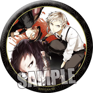 文豪ストレイドッグス 缶ミラー 中島 敦　芥川 龍之介　中原 中也　缶バッジ 文豪ストレイドッグス 缶ミラー「中島 敦・芥川 龍之介・中原 中也