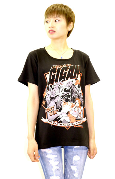 東宝怪獣Tシャツ ガイガン 黒 L[地球防衛軍秘密基地本部]《在庫切れ》